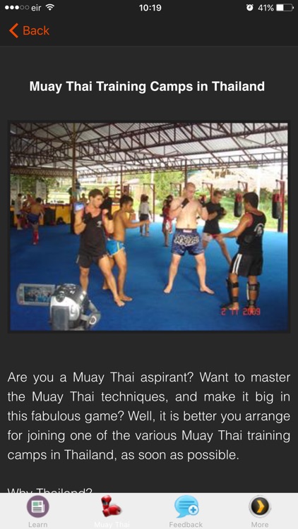 Muay Thai Training Techniques