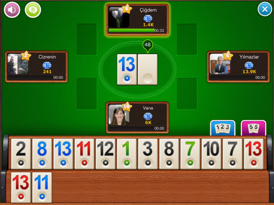 Screenshot #4 pour Okey Arena