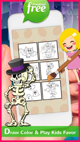 Halloween Coloring Book Free For Kids And Toddlersのおすすめ画像4