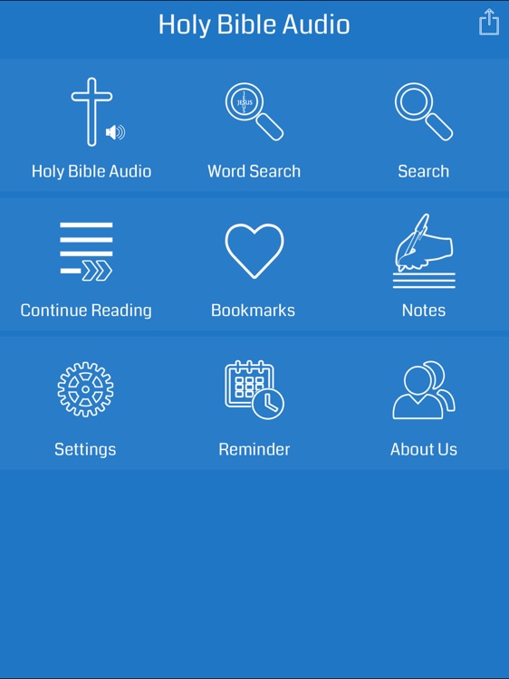 Holy Bible Audio for iPad