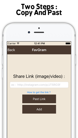 FavGram - Favorite List for instagram(圖2)-速報App