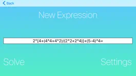 Game screenshot Mathematical Expressions - Generator and Solver mod apk