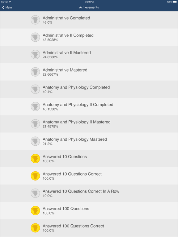 CMA Test Prep iPad screenshot