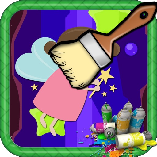 Color Games My Little Angle Fairy Version iOS App