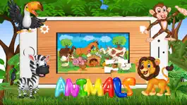 Game screenshot Kids Animal Puzzle For Toddlers Boys Girl Learning mod apk