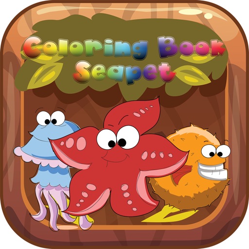 Coloring Book Seapet - Books for kids and adults iOS App