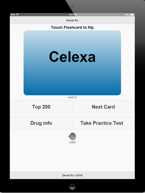 Screenshot #6 pour Top 200 Pharmacy Drug Cards
