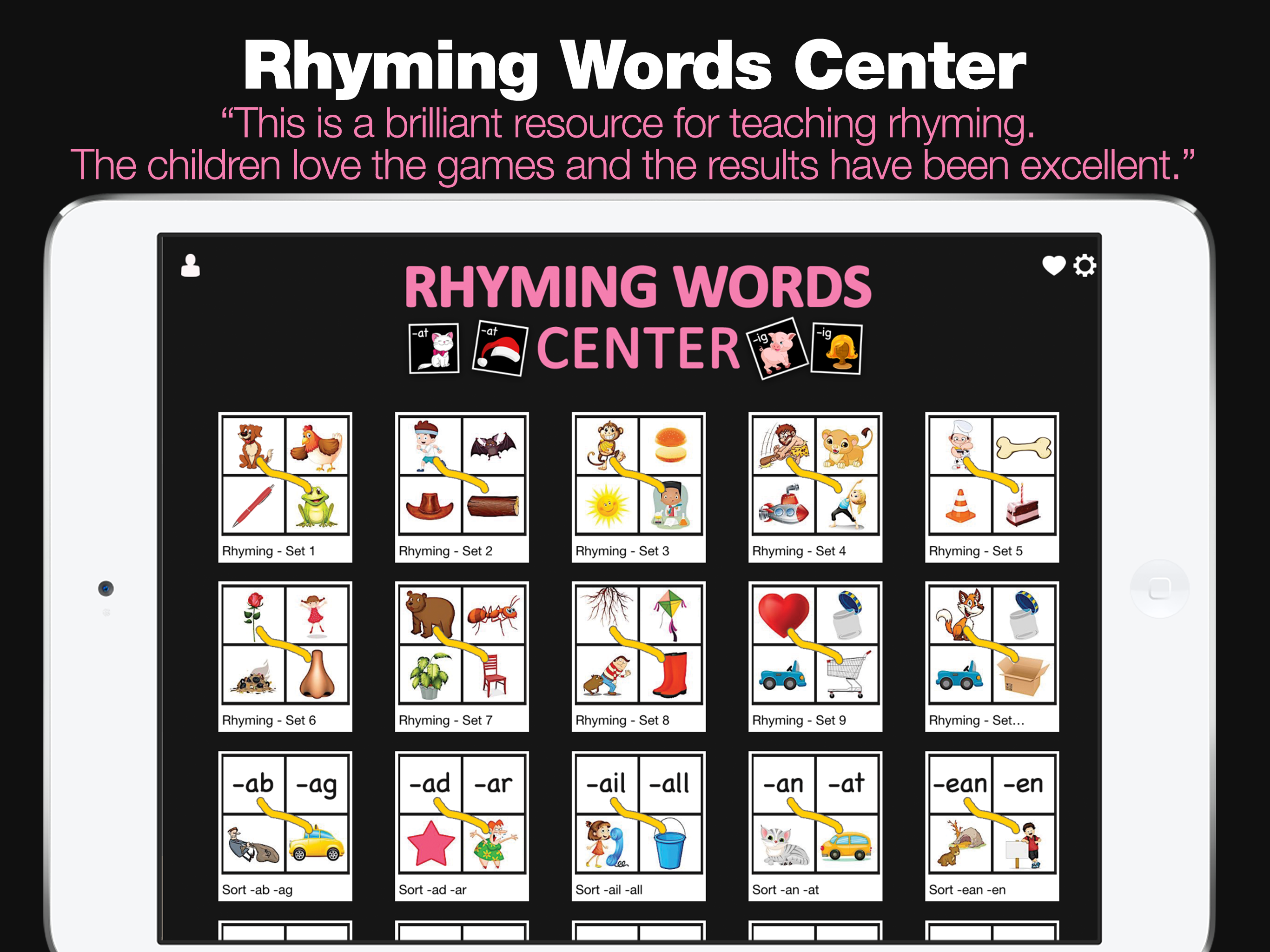 Rhyming Words Center screenshot 6