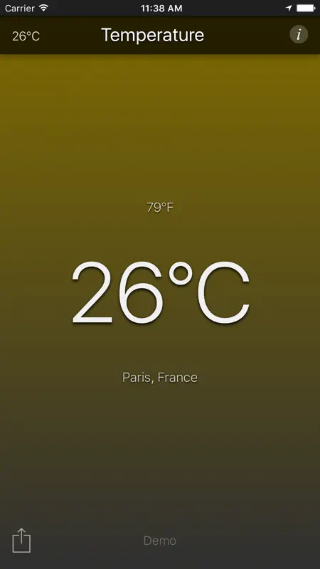 Temperatur screenshot 2 of 5