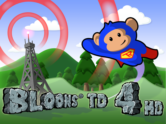 Screenshot #2 for Bloons TD 4 HD