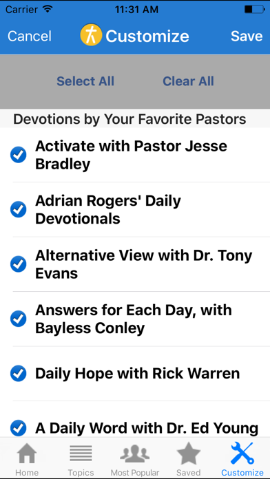 Screenshot #2 pour Crosswalk.com Devotionals