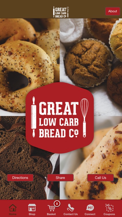 Great Low Carb Bread Company Shopping App
