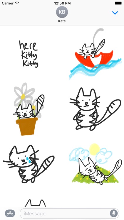 Cat stickers emoji - cute cats sticker photo