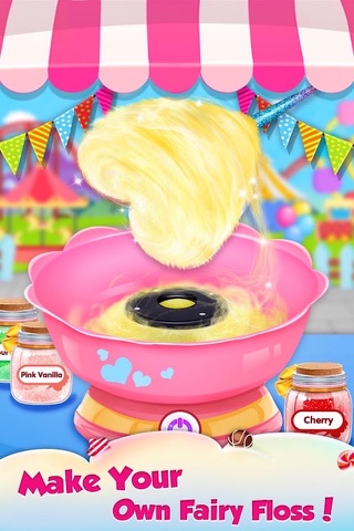 Sweet Cotton Candy Making & Baking games for Kids screenshot 3