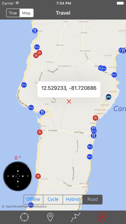 SAN ANDRES ISLAND – GPS Travel Map Offline Navigator screenshot-4