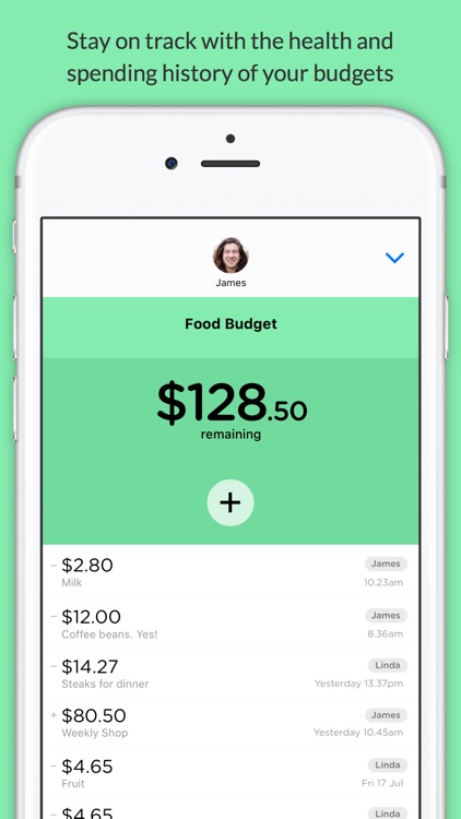 Pennies Mini - Share budgets with your friends