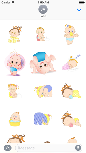 Baby Cute Sticker Pack 01(圖2)-速報App