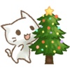 Christmas Cat Stickers