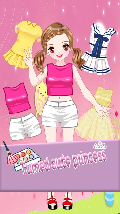 Makeover fashion princess - Girls dress up game screenshot 3