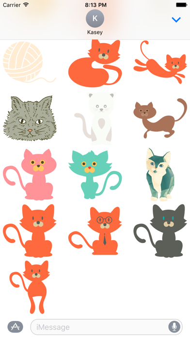 Screenshot #2 pour Autocollants de chat