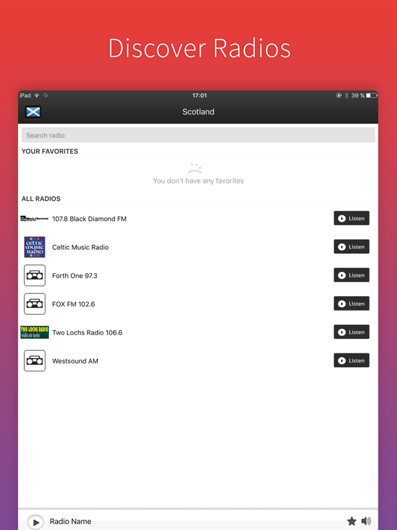Screenshot #4 pour Radio Ecosse - Radio Scotland - Radios SCO FREE