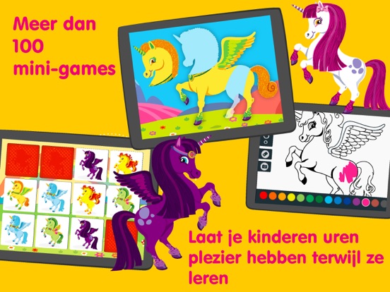 Unicorn Planet- Spelletjes Eénhoorn voor Peuters iPad app afbeelding 2