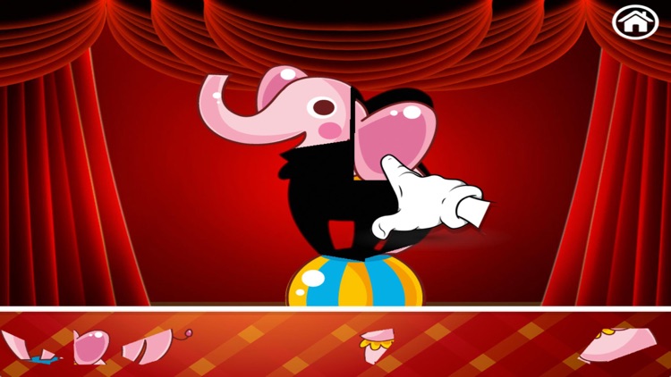 Circus puzzle for preschoolers (Premium)