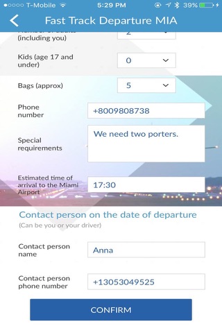 MIAVIP- Fast Track Miami Airport screenshot 3