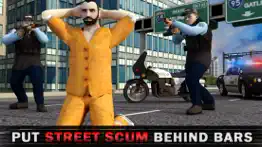 police bike crime patrol chase 3d gun shooter game iphone screenshot 1