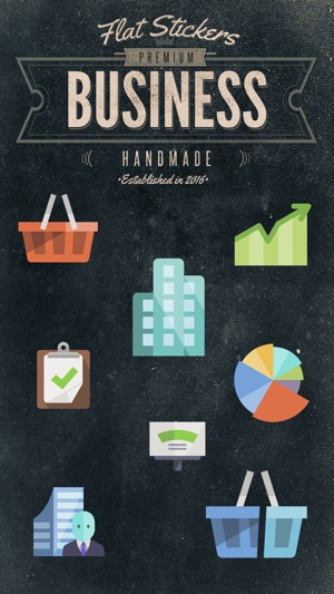 Business Flatstickers(圖1)-速報App