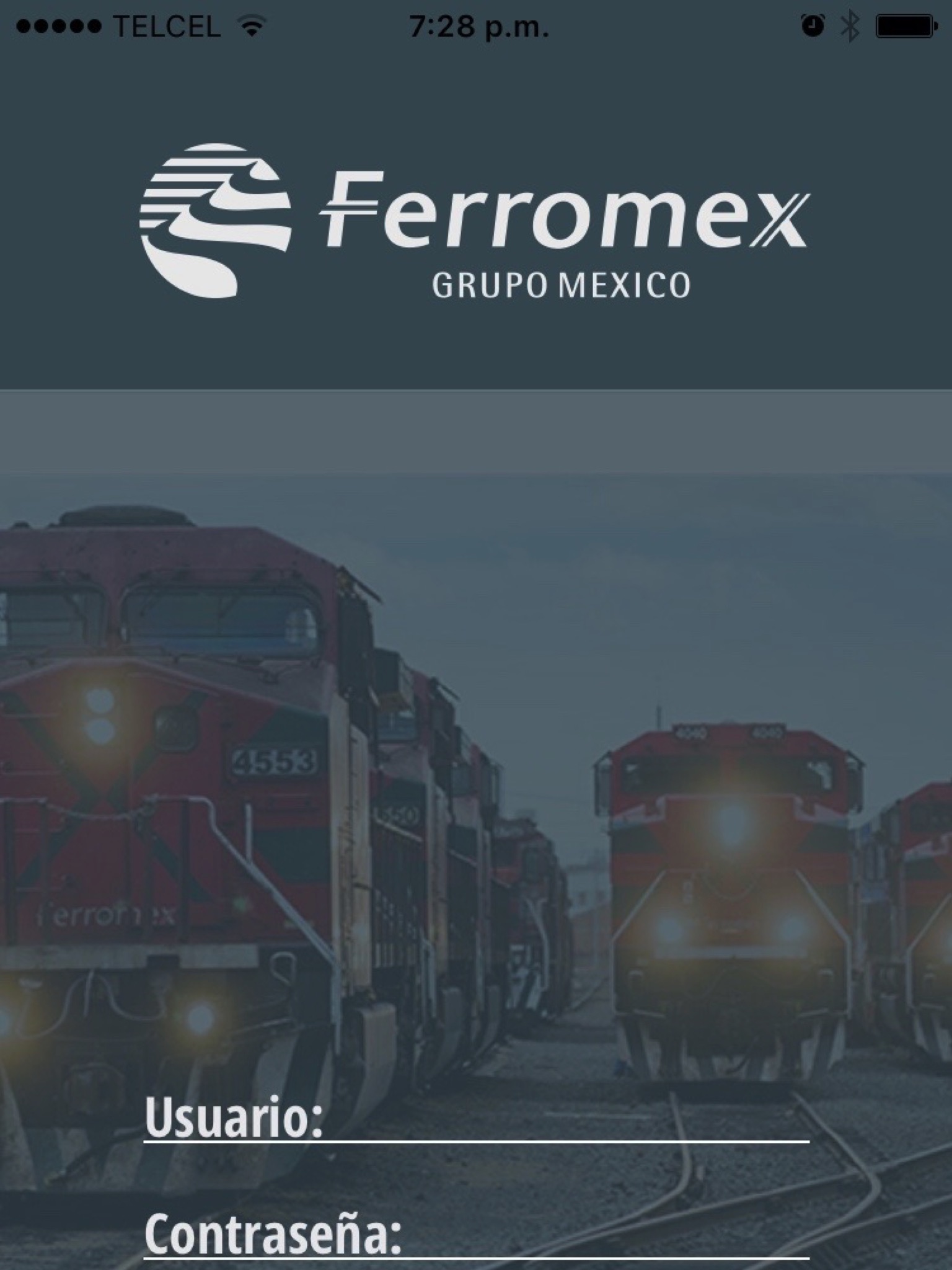Clientes Ferromex screenshot 2