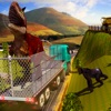 シティ動物園怒っているディノ輸送トラックシミュレーターゲーム - Angry Dinosaur 3D