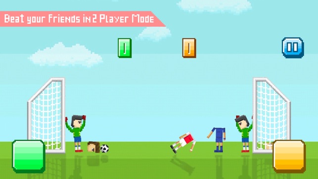 Funny Soccer - Fun 2 Player Physics Games Free