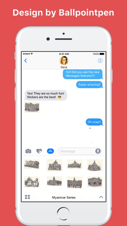 Myanmar Series stickers for iMessage