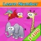 Learning education number 1-100 game for kids the child will listen the sounds of number , easy to play download free now