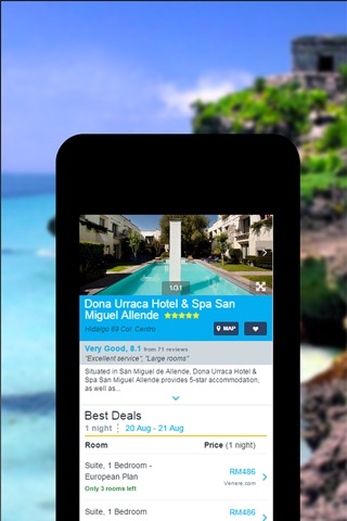 Mexico Hotel Travel Booking Deals screenshot 4
