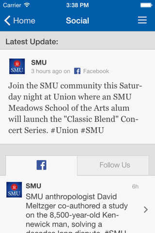 SMU Mobile App screenshot 3
