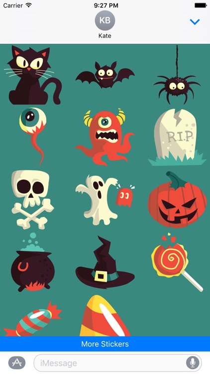 Scary Halloween Sticker Pack