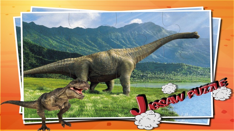 Dinosaur Jigsaw Puzzle - Jurassic Animated Dino Jigsaw Puzzle with HD Cartoon Dinosaurs screenshot-3