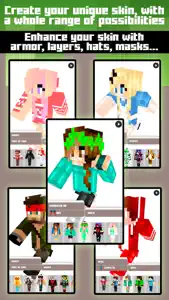 Skins for Minecraft PE & PC - Free Skins screenshot #3 for iPhone