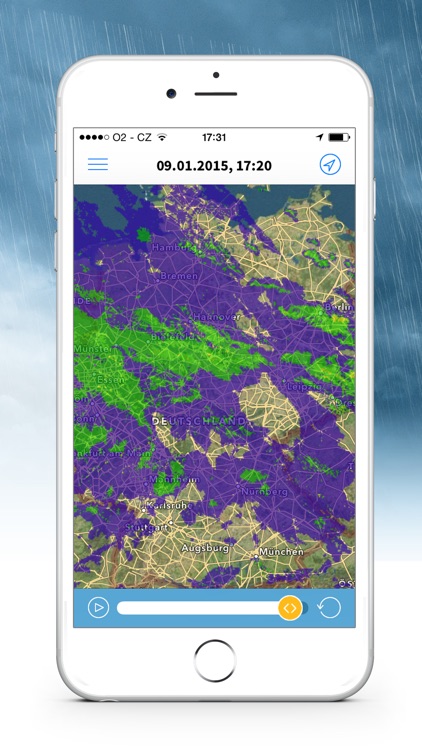 Wetterradar screenshot-3