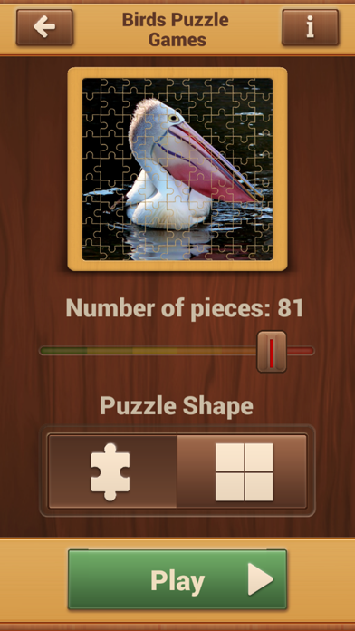 Birds Jigsaw Puzzles - Amazing Logical Game iPhone screenshot