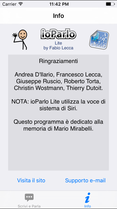 Screenshot #3 pour ioParlo Lite