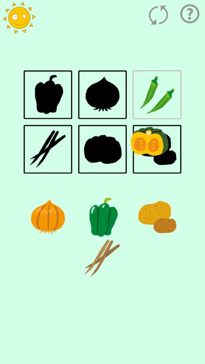 Puzzle Vegetables for Kids