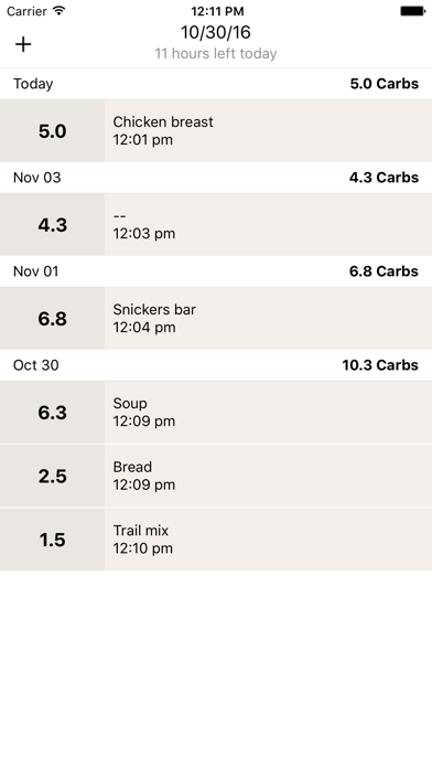 FREE Carb Counter - for Low Carb Dietsのおすすめ画像1