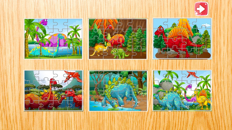 Dino Puzzle Jigsaw Games Free - Dinosaur Puzzles - 1.1 - (iOS)
