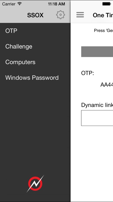Avencis SSOX Screenshot