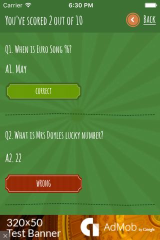 My Lovely App - Quiz for Father Ted screenshot 2
