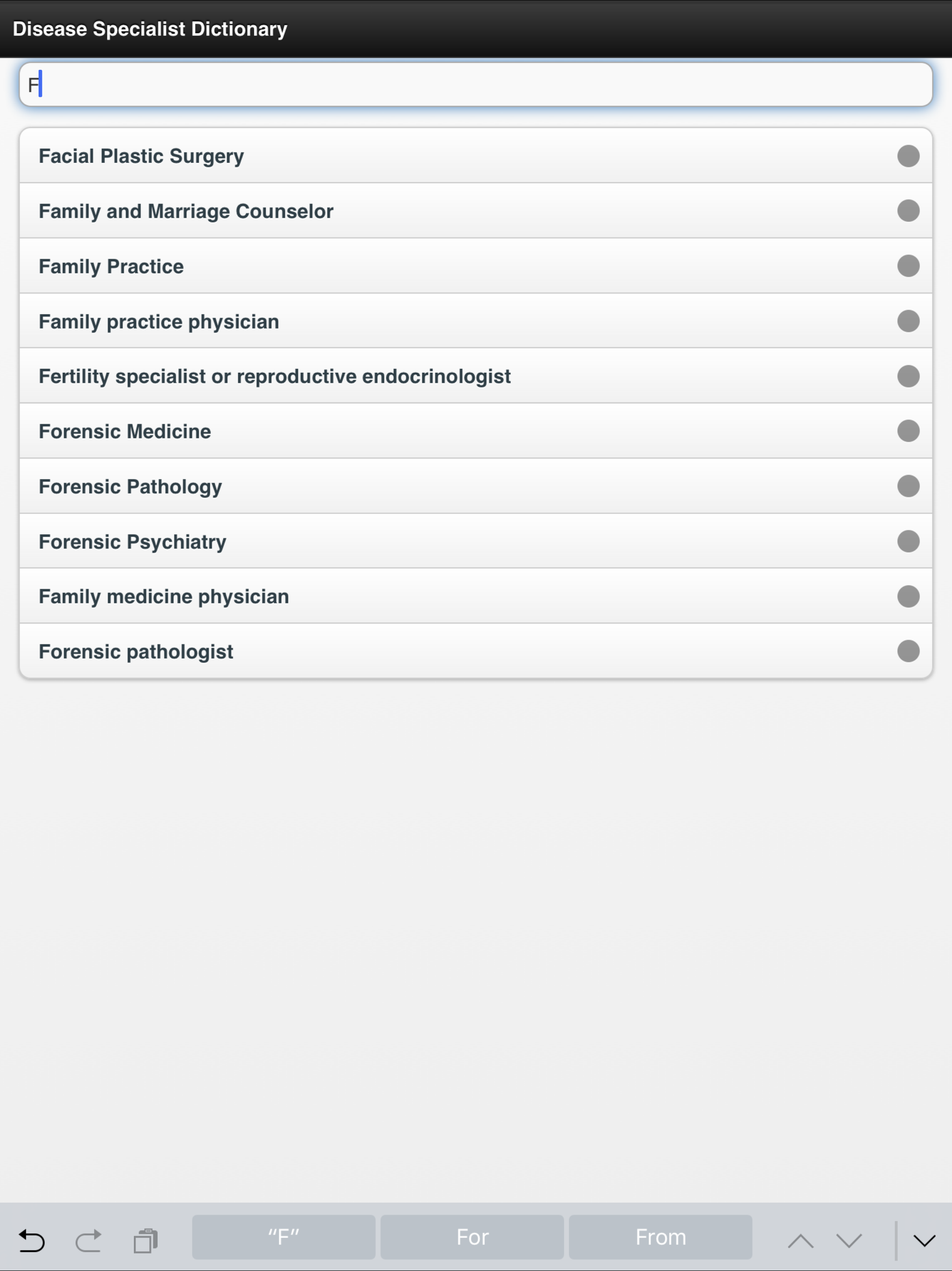 Disease Specialist Dictionary screenshot 8