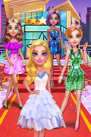 Celebrity Fashion Diary: Star Makeup, Dressup Game screenshot 4